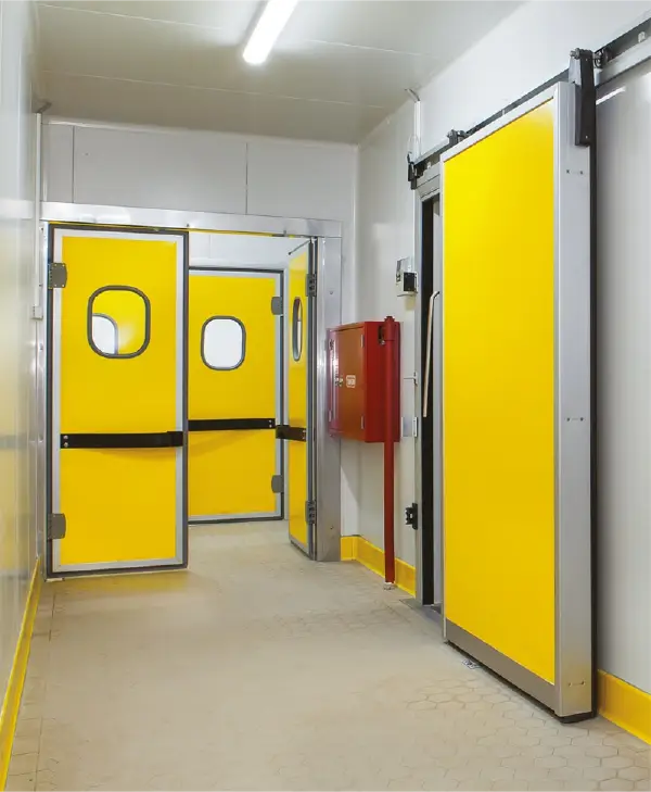 Double Wing Flip-Flap Cold Room Doors 3