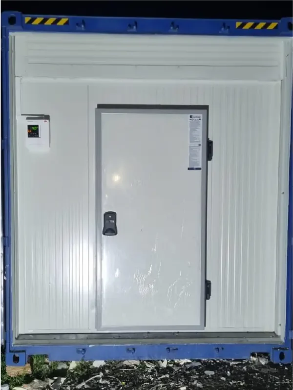 40ft Container Cold Room Front Door 7